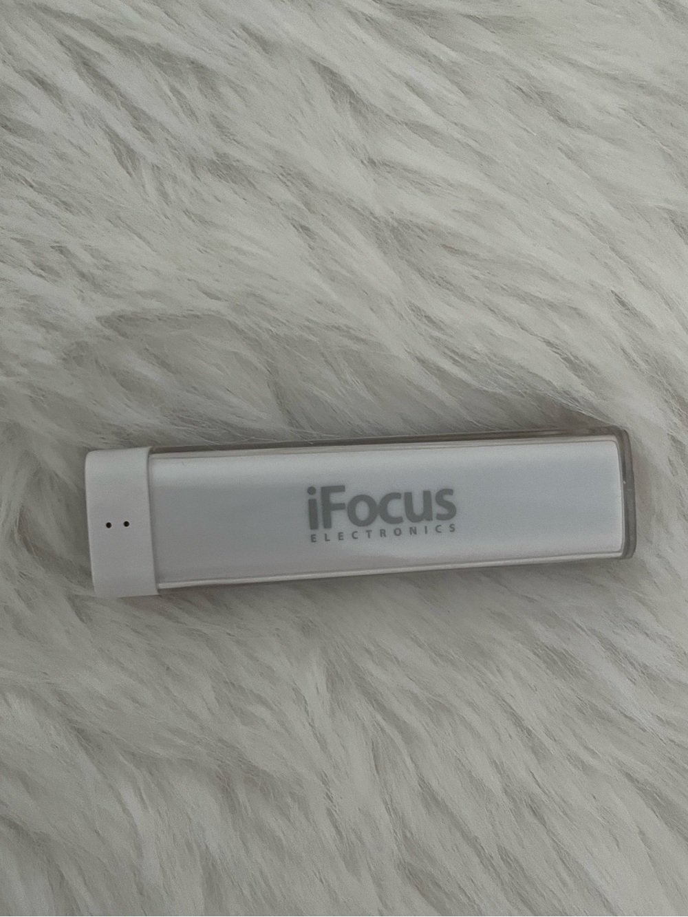 iFocus Electronics Small Portable Power Bank in White